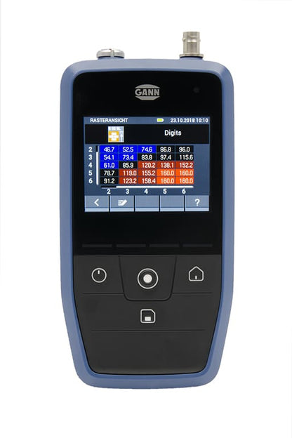 gann hydromette ch 17 Gann electronic device with digital display on a white background