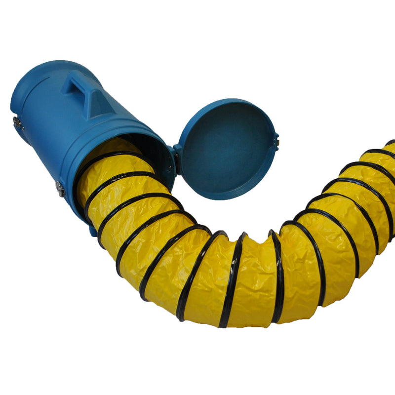 XPOWER 25 Ft. Ducting Hose with carrier 8 Inch