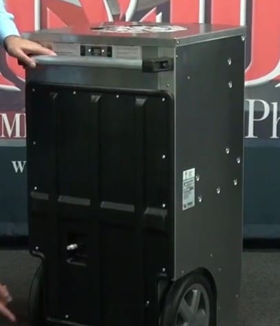 phoenix dehumidifier 250 max Rear View 