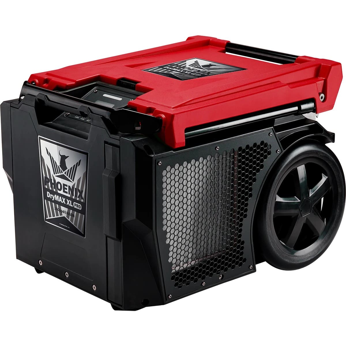 phoenix drymax XLpro Red and Black with White Background