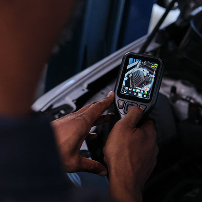using teslong thermal imaging camera to check thermals, with photo detailed