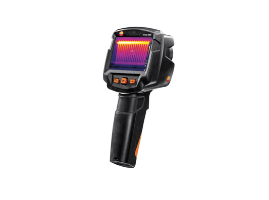 testo 865s thermal imaging camera on a white background